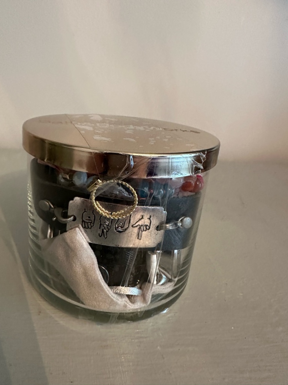 Jewelry mystery jar
